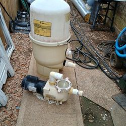 Pump N Filter Pool 