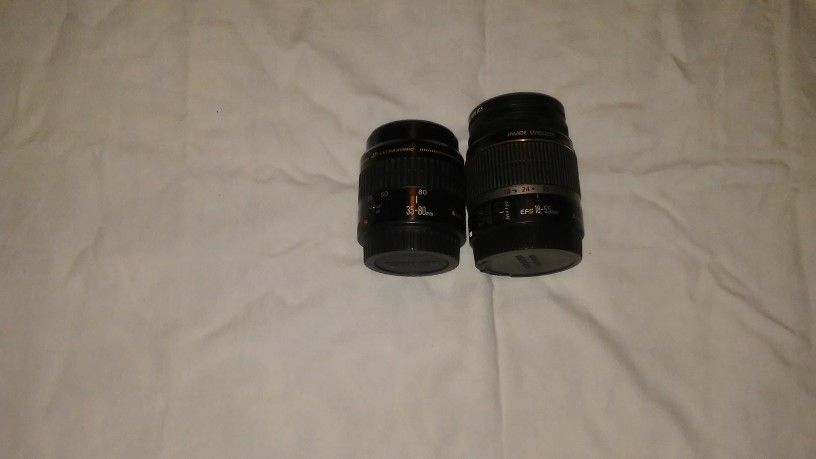 Canon lenses