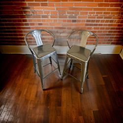 Metal Barstools/ Chairs