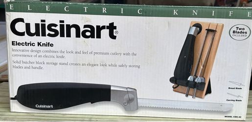 Cuisinart Electric Knife CEK-40 with Two Blades