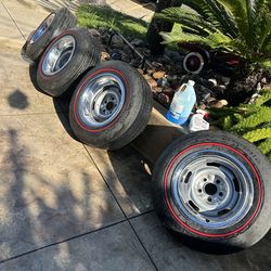 G70 firestone tires on 15-8 rallies