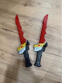Power Rangers Red Ranger Dino Fury Saber Action Figure Accessory