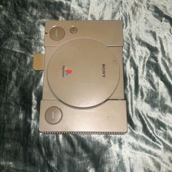 Original Sony PlayStation w memory card