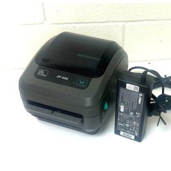 Zebra ZP450 Thermal Label Printer w USB Paralell/Serial + Power Supply & USB