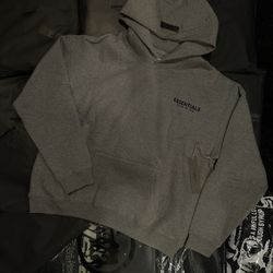 Essentials Dark Grey Hoodie
