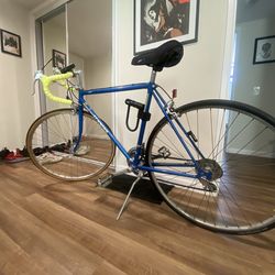 Vintage 1985 Schwinn Sprint 50cm frame with bike lock