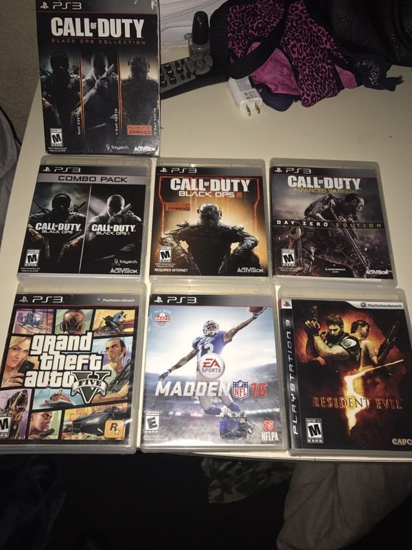 5 PS3 games for $50