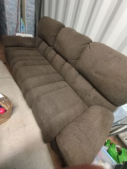 Brown couch