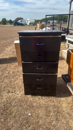 Black  dresser