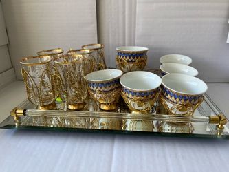 Coffee and tea little mugs
