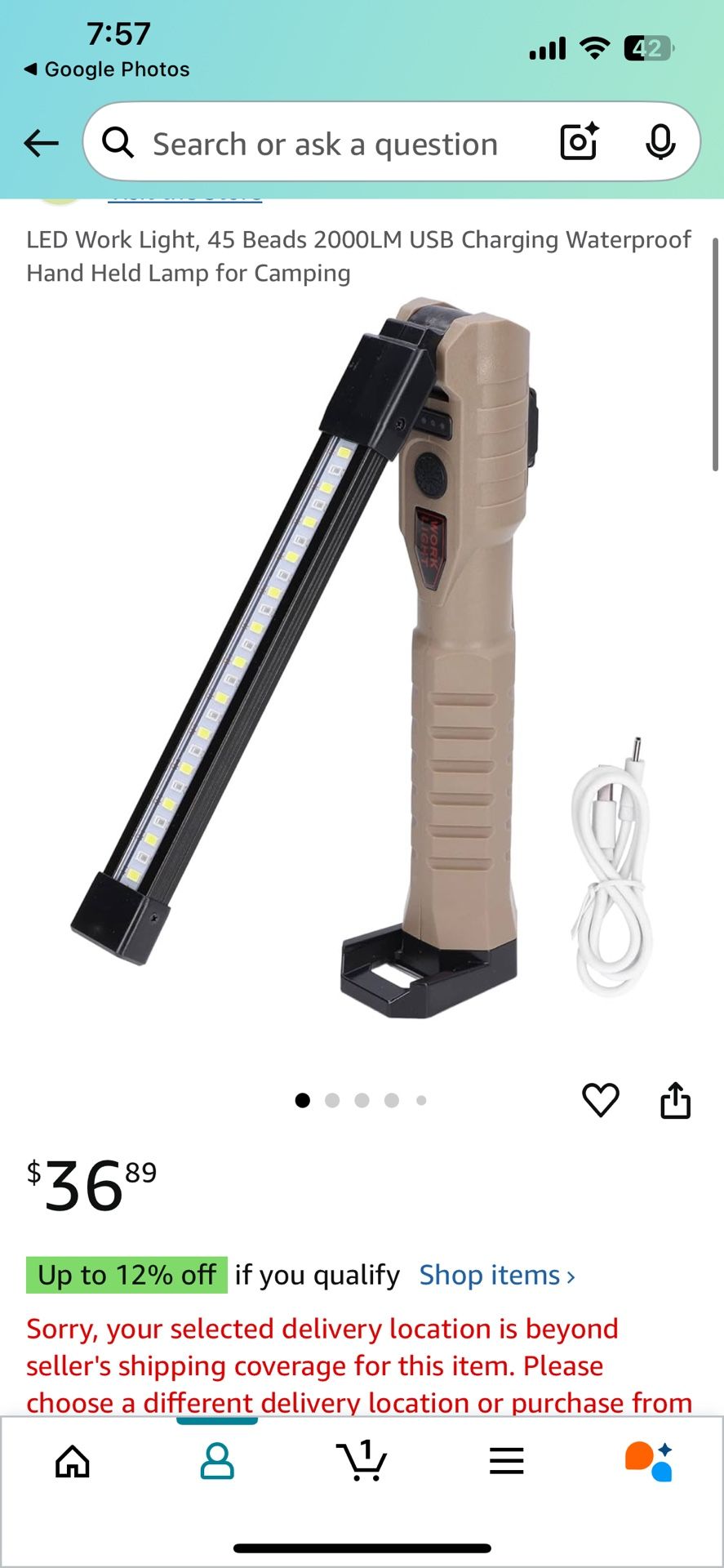 LED Work Light $15 Each‼️