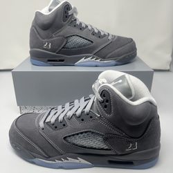 Nike Air Jordan 5 Retro GS Wolf Grey 2026 Size 7y / Women’s 8.5 440888-002 New