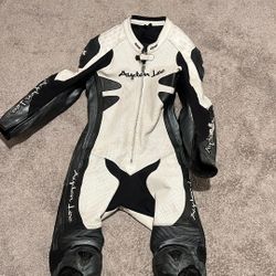Ayden Lee Racing Leather Motorcycle suit size 40