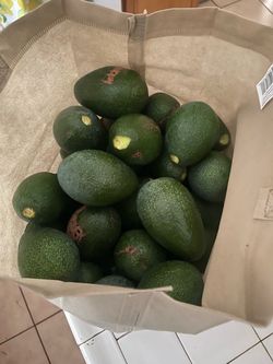 Avocados and limes