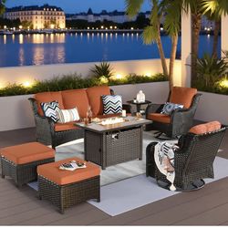 Patio furniture set outdoor new in the box