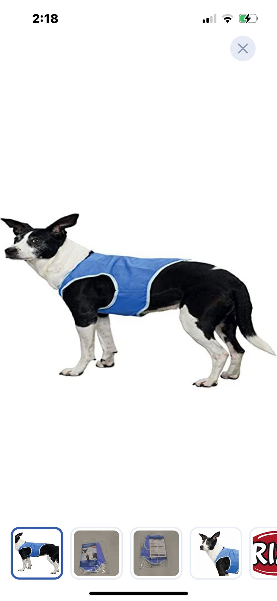 New Dog Cooling Vest(sz Small)”Soak In Water And Put On”