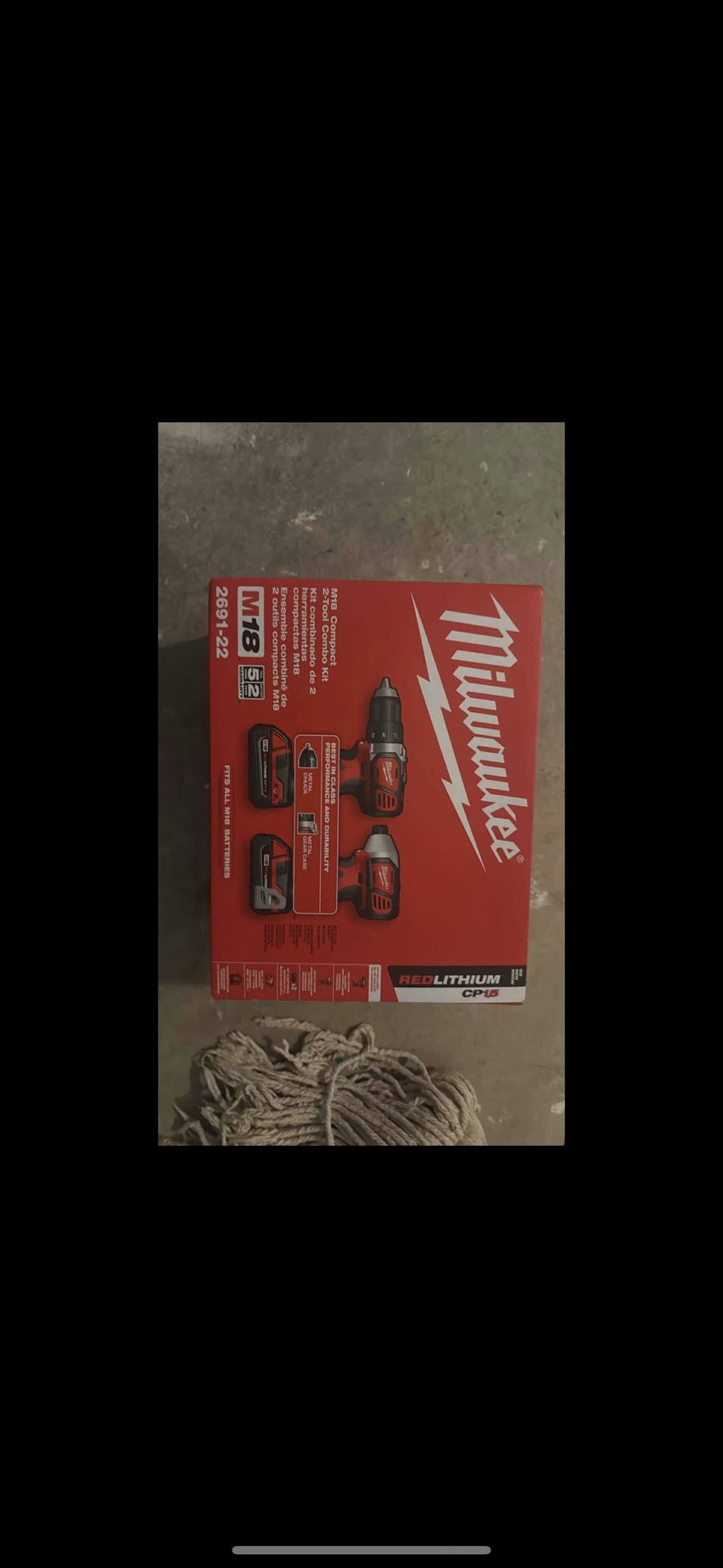 Milwaukee Drill And Driver Combo Brand New