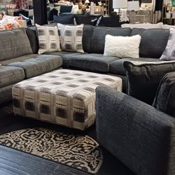 Smokey Gray Sectional 