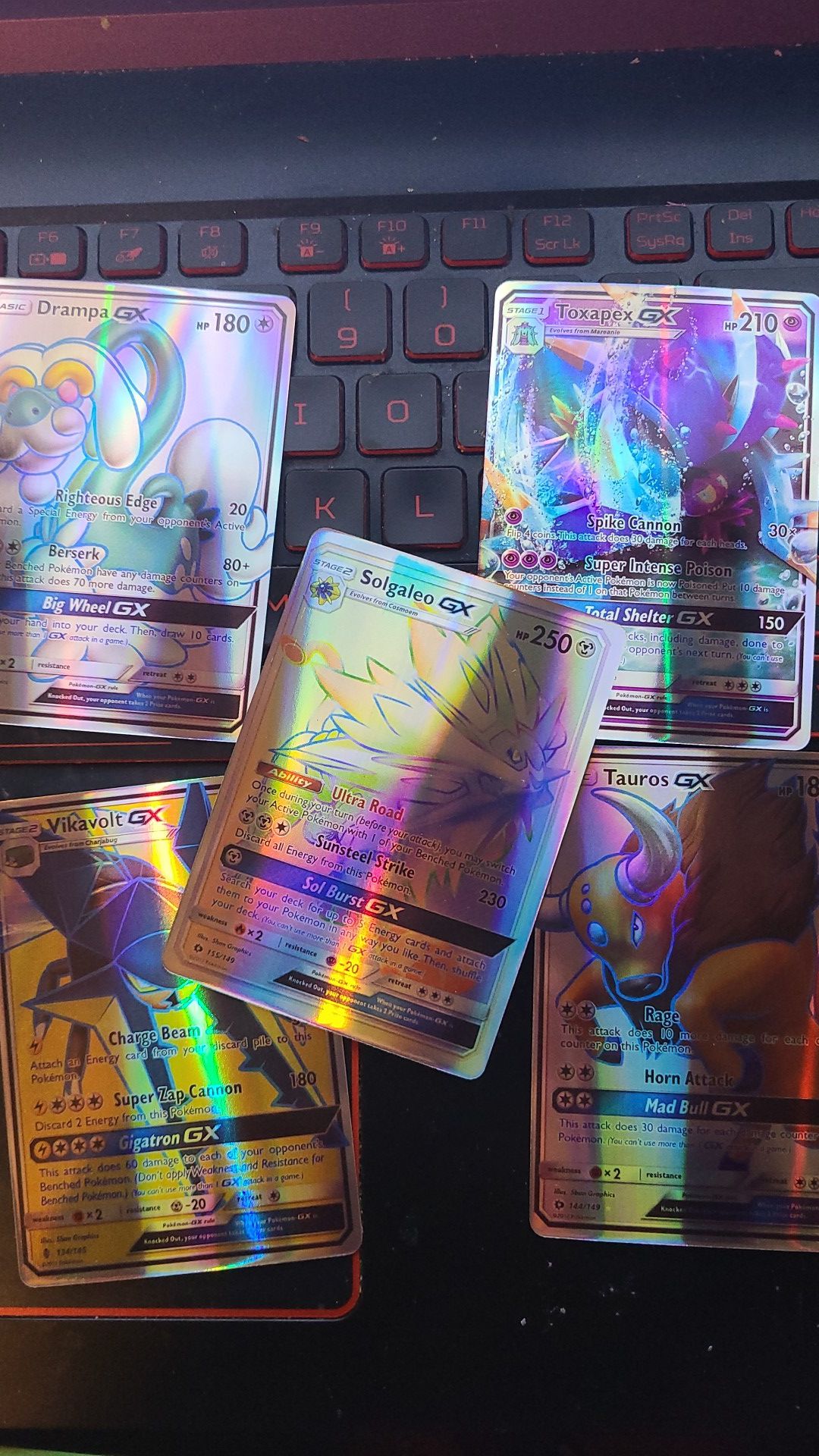 Pokemon 5 card lot Holographic Proxy Replica Full Art Holo Cards CHEAP!!! KIDS GIFT TOY GAME