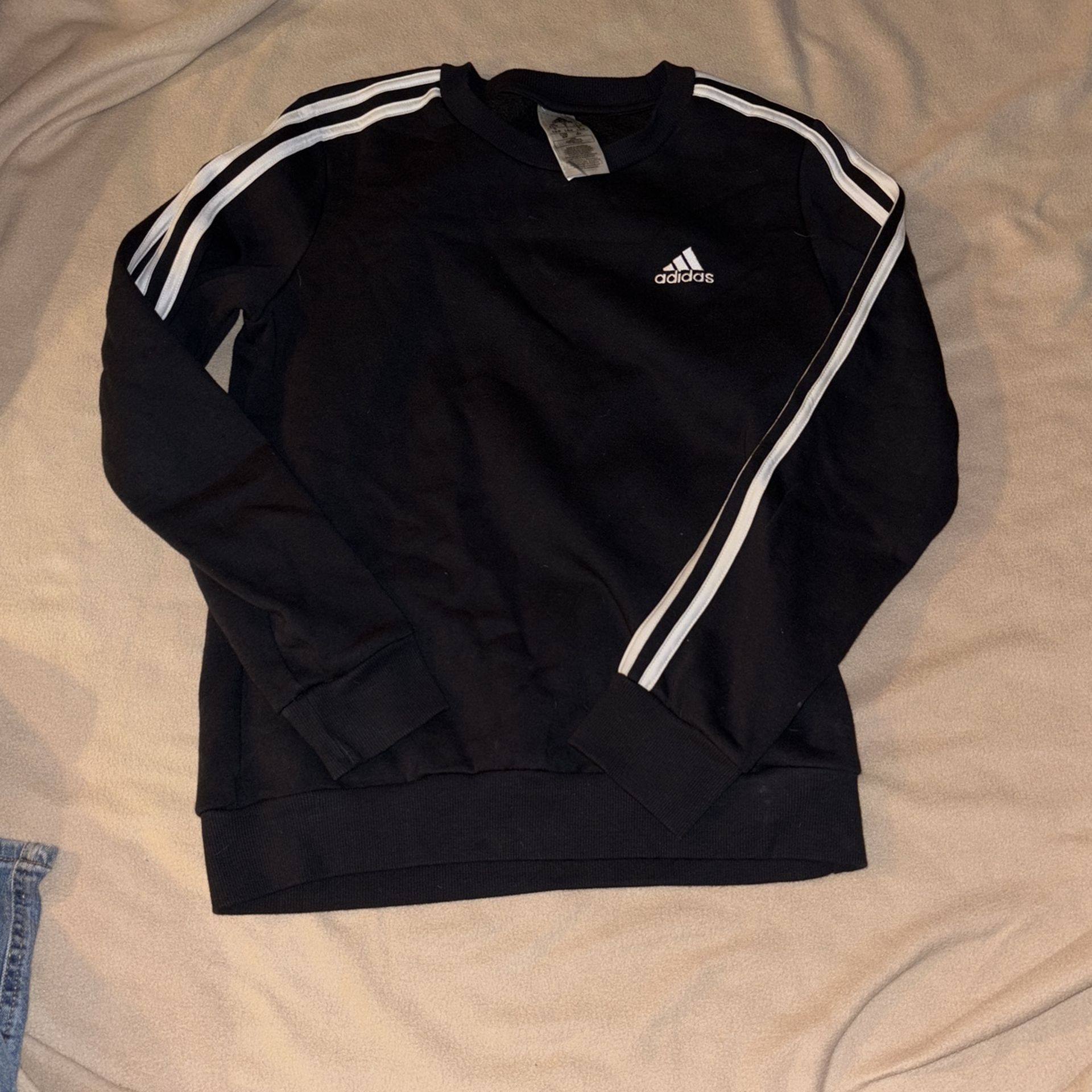 New Black Adidas Sweatshirt