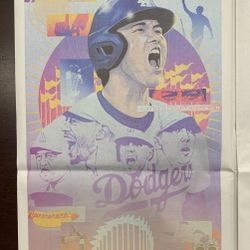 Dodgers **2024** World Series LA TIMES Commemorative Edition LOS ANGELES TIMES LA TIMES