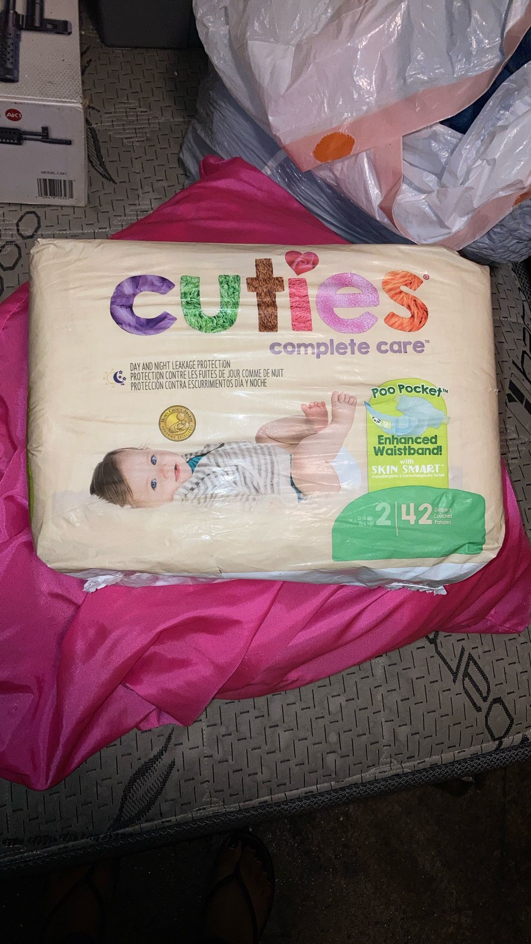 3 packs of Size 2 Diaper