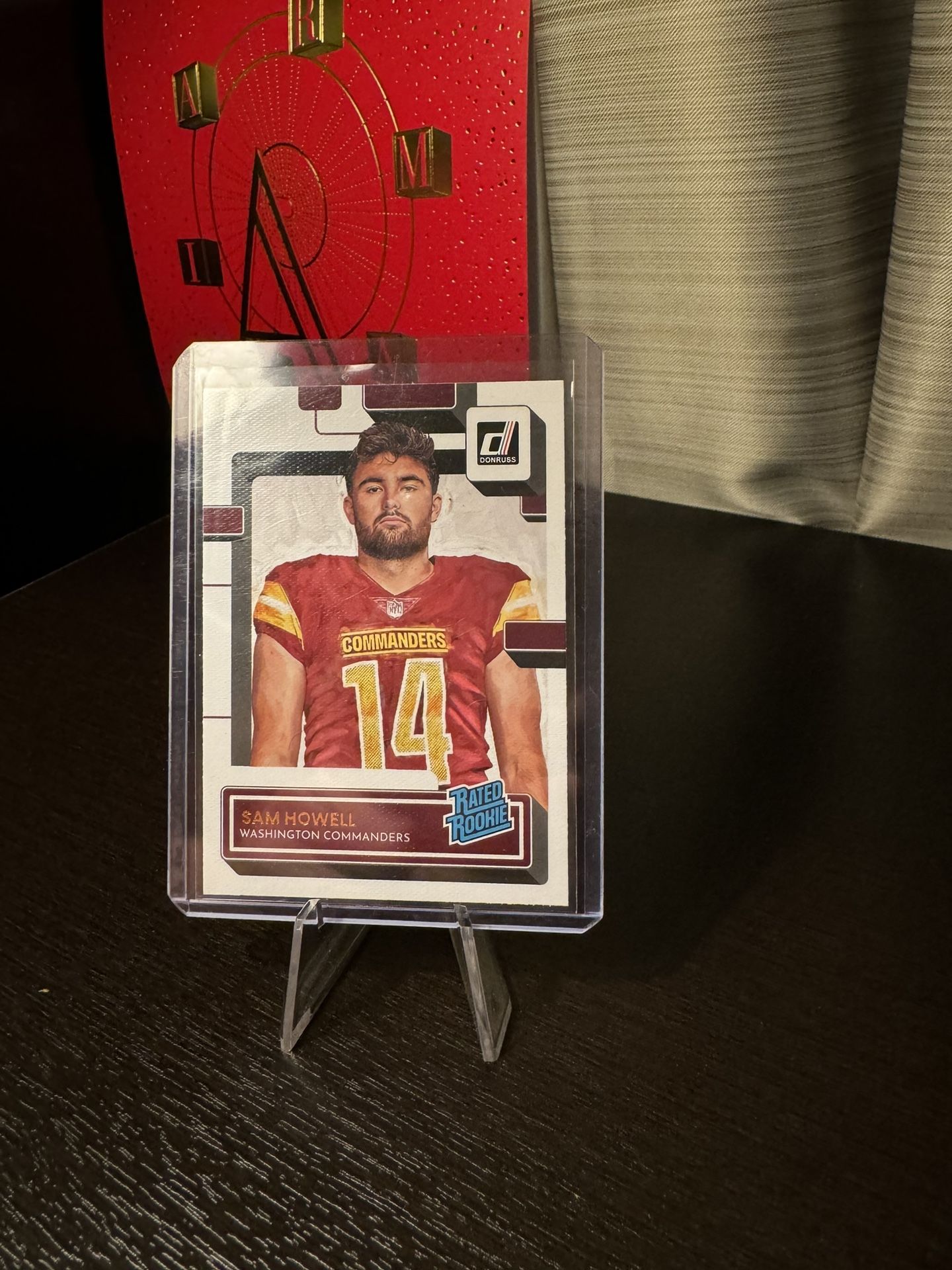 Sam Howell Rated Rookie, Rookie Materials