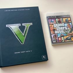 GTA V + Limited Edition Strategy Guide for Sony PS3