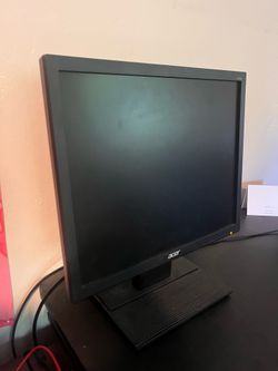 Acer V176L LCD Monitor & Lenovo keyboard & wireless JTech keyboard/mouse