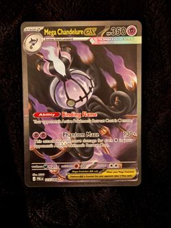 Pokemon mega chandelure ex