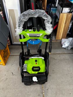 GREENWORKS ELITE pressure washer 2000 1.2