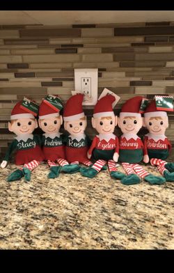 Christmas elf’s personalized