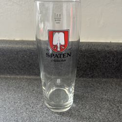 Spaten Munchen  Beer Glass .5 L Munich, Germany