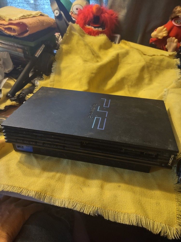 Sony PlayStation 2 Fat Model As Is Read Full Description