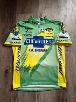 Giordana L.A. Sheriff Chevrolet Cycling Jersey Mens XL