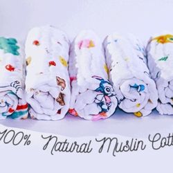 Baby Muslin Wash Clothes 