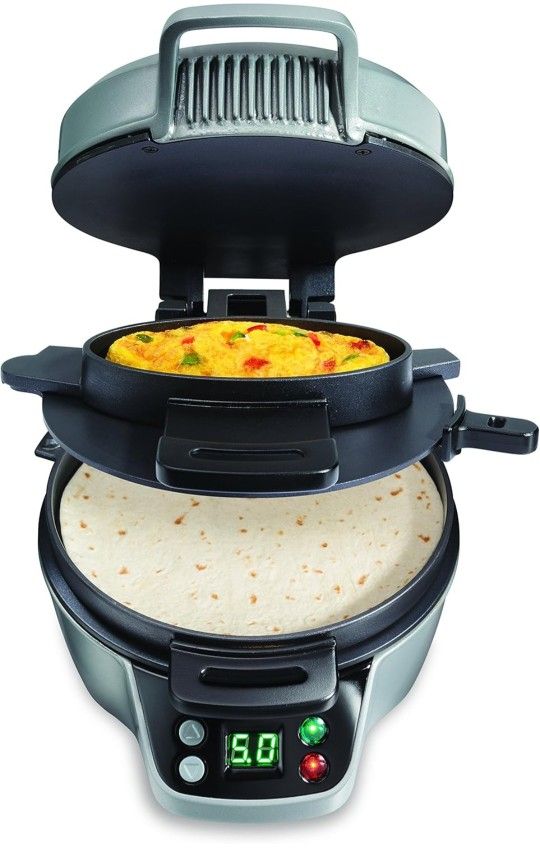 Hamilton Beach, Silver 25495 Breakfast Burrito Maker