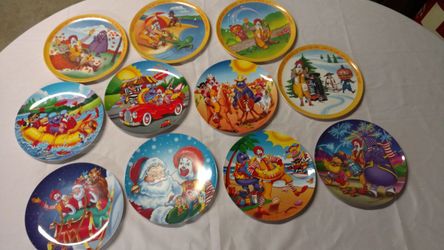 McDonald's plate sets