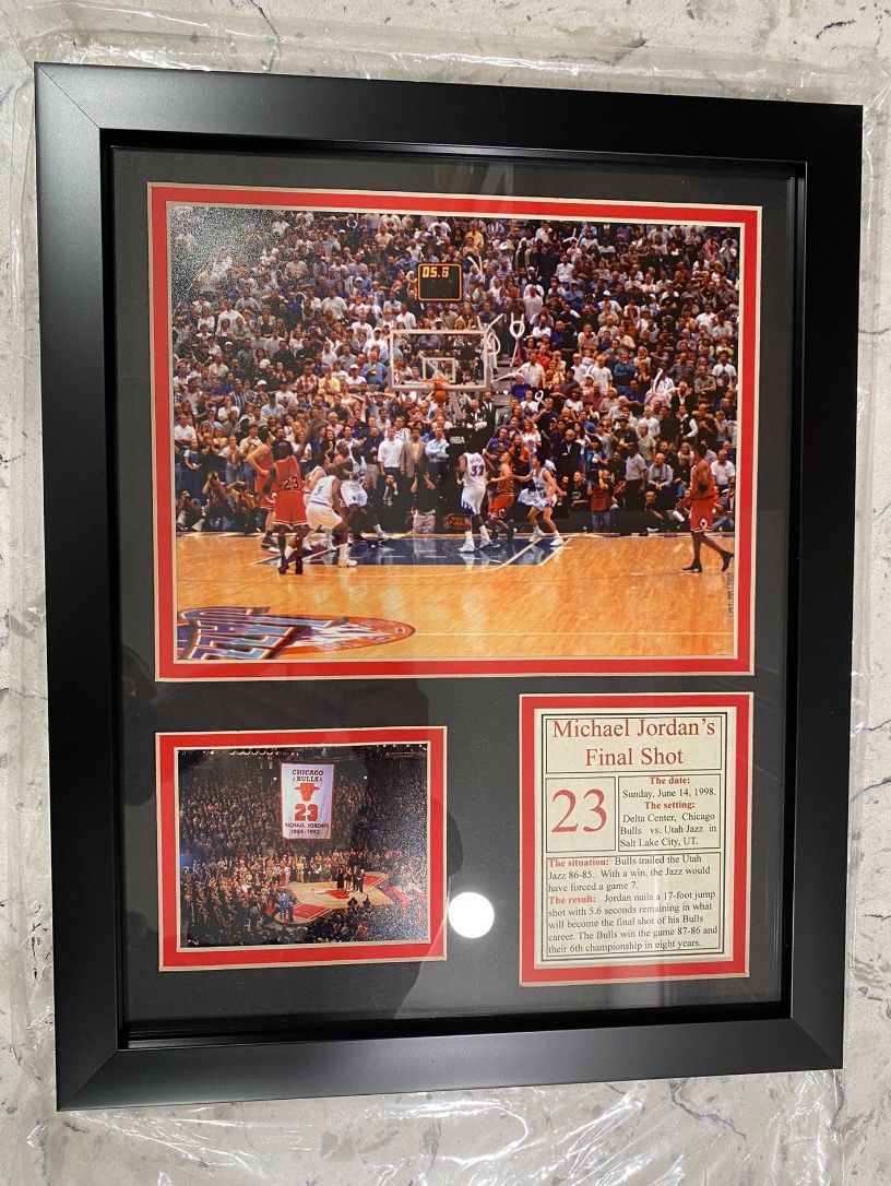 Michael Jordan Picture Frame