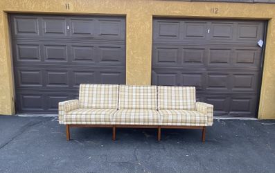 Plaid MCM Sofa