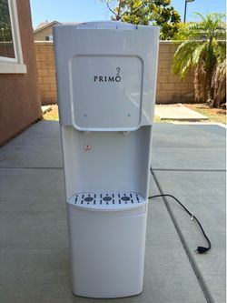 Primo 5 gallon water dispenser with cold and hot buttons