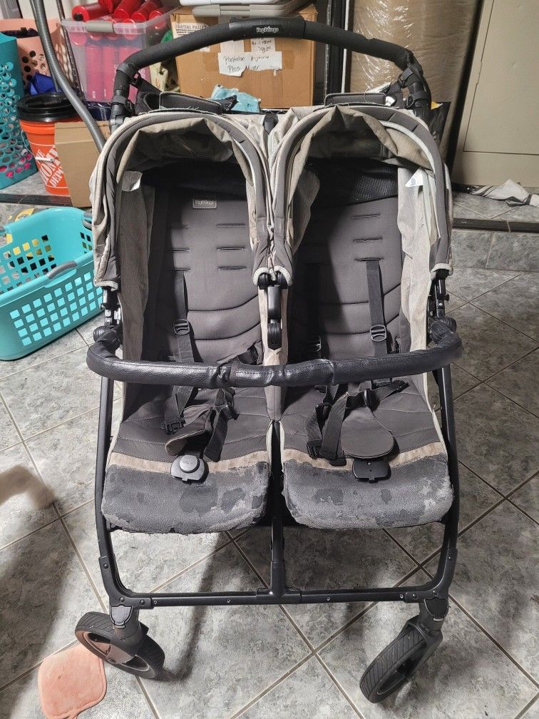 Peg Perego Book For 2 Double Stroller
