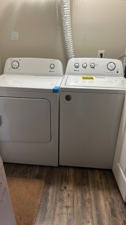 AMANA washer and dryer