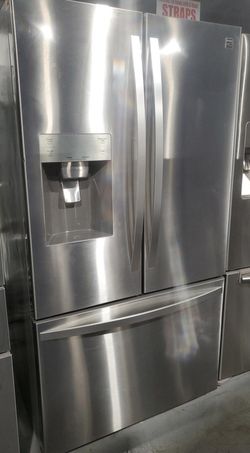 Kenmore 3-Door Stainless Steel Fridge
