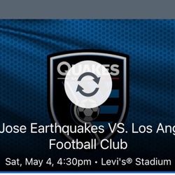 San Jose Earthquake Vs Los Angeles Football Club 