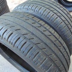 2 New Old Stock 235 50 19 Michelin Premier LTX Tires 99H 60,000 Mile Tire Date 2021