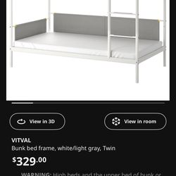 IKEA Vitval Bunk bed