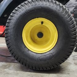 New Tires - Mower Wheels.