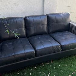 Leather couch