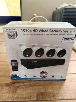 Night Owl 1080p HD wired security system